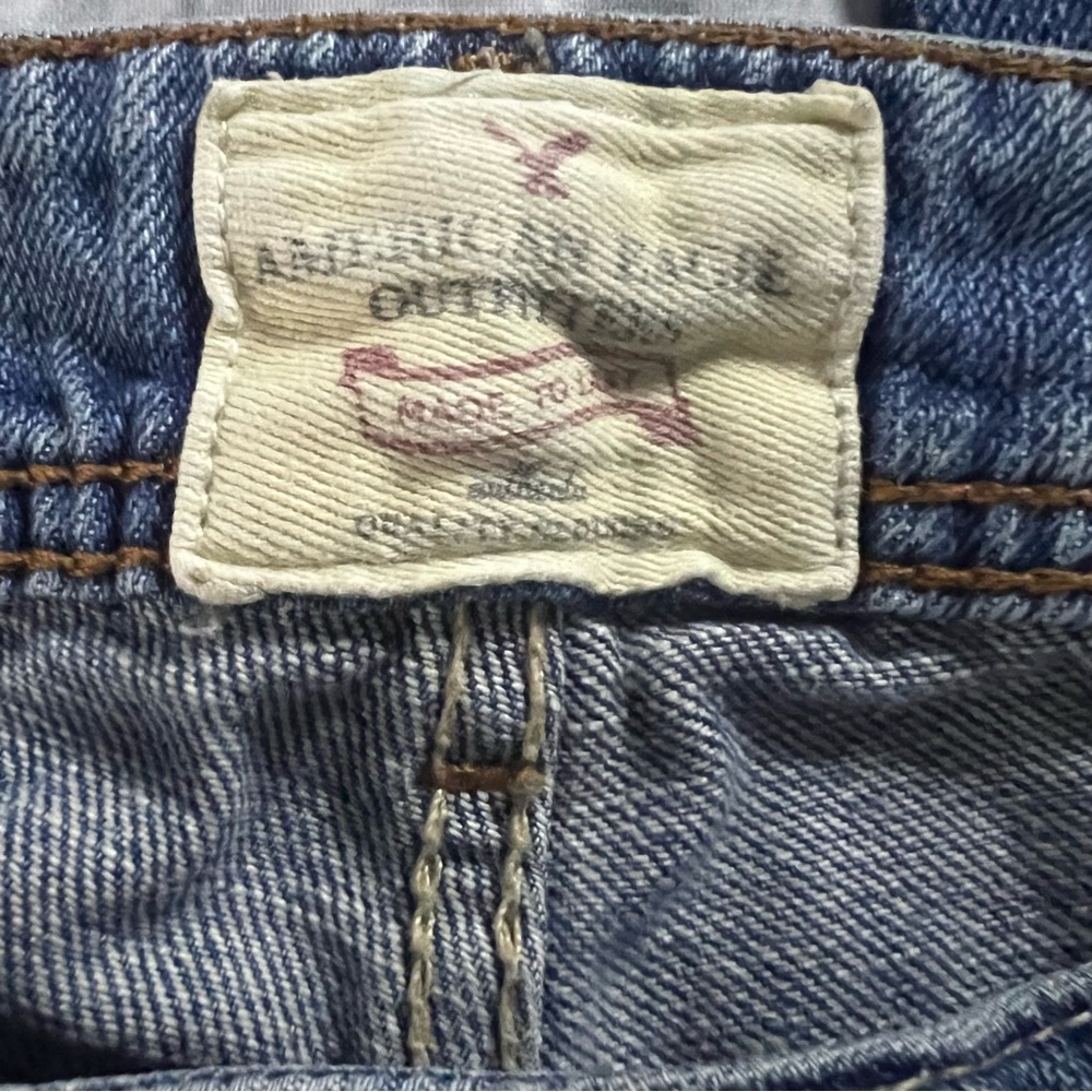 American Eagle The Artist Low Rise Jeans Y2K style Flare Leg - Picture 2 of 9